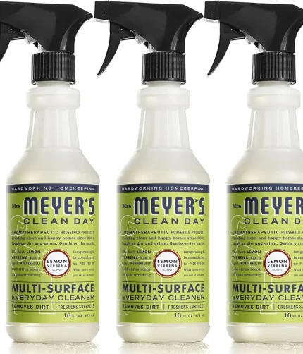 Mrs. Meyer's All-Purpose Cleaner Spray, Lemon Verbena, 16 fl. oz - Pack of 3